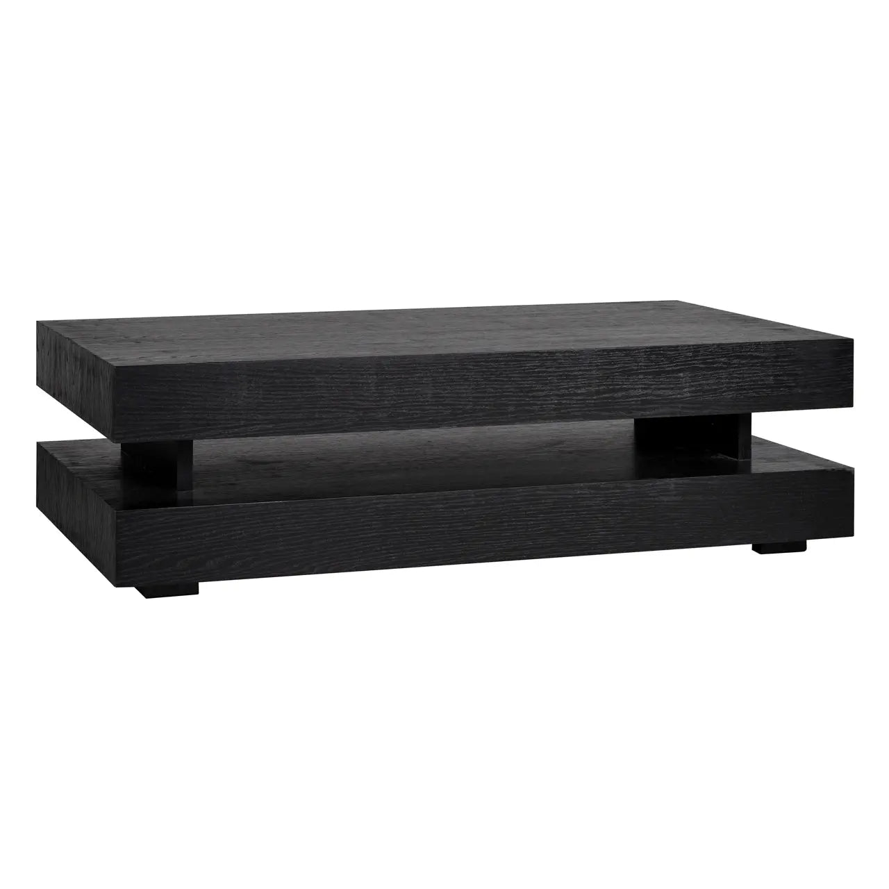 Richmond Interiors Oakura Coffee Table Blok in Black  Nicholas John Interiors