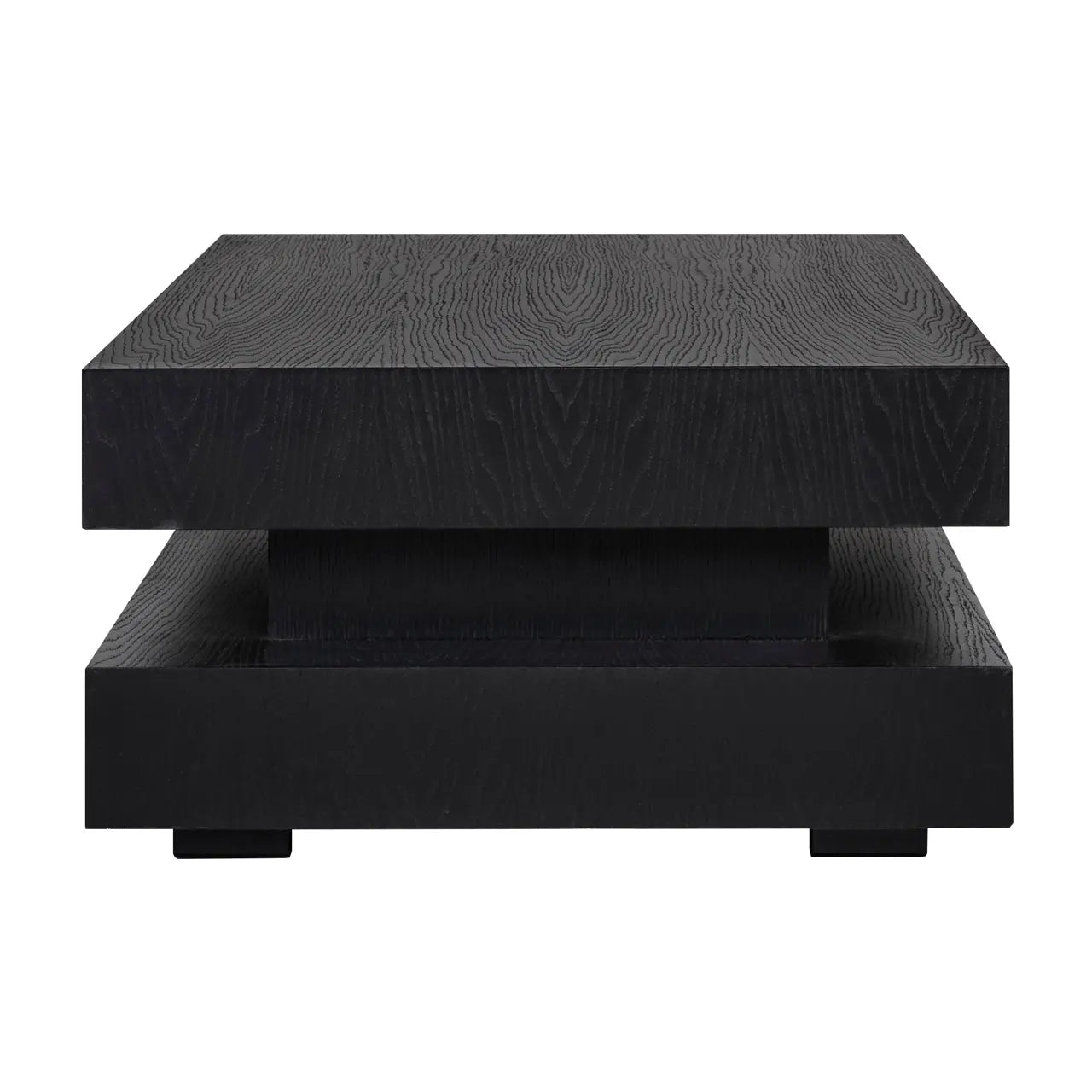 Richmond Interiors Oakura Coffee Table Blok in Black  Nicholas John Interiors