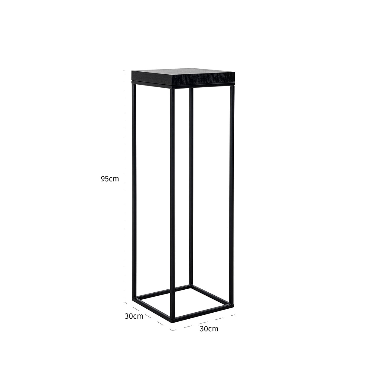 Richmond Interiors Oakura Column in Black  Nicholas John Interiors