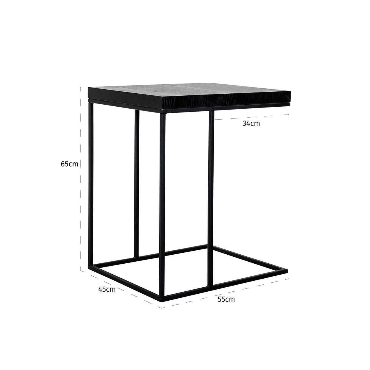 Richmond Interiors Oakura Side Table  Nicholas John Interiors