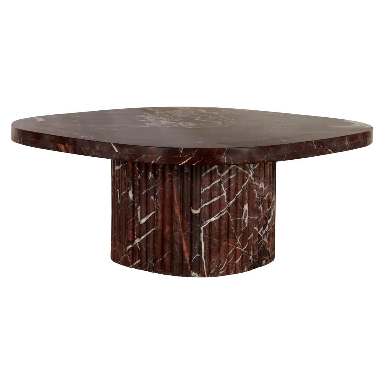 Richmond Interiors Orchid Burgundy Coffee Table   Nicholas John Interiors