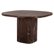 Richmond Interiors Orchid Burgundy Dining Table   Nicholas John Interiors