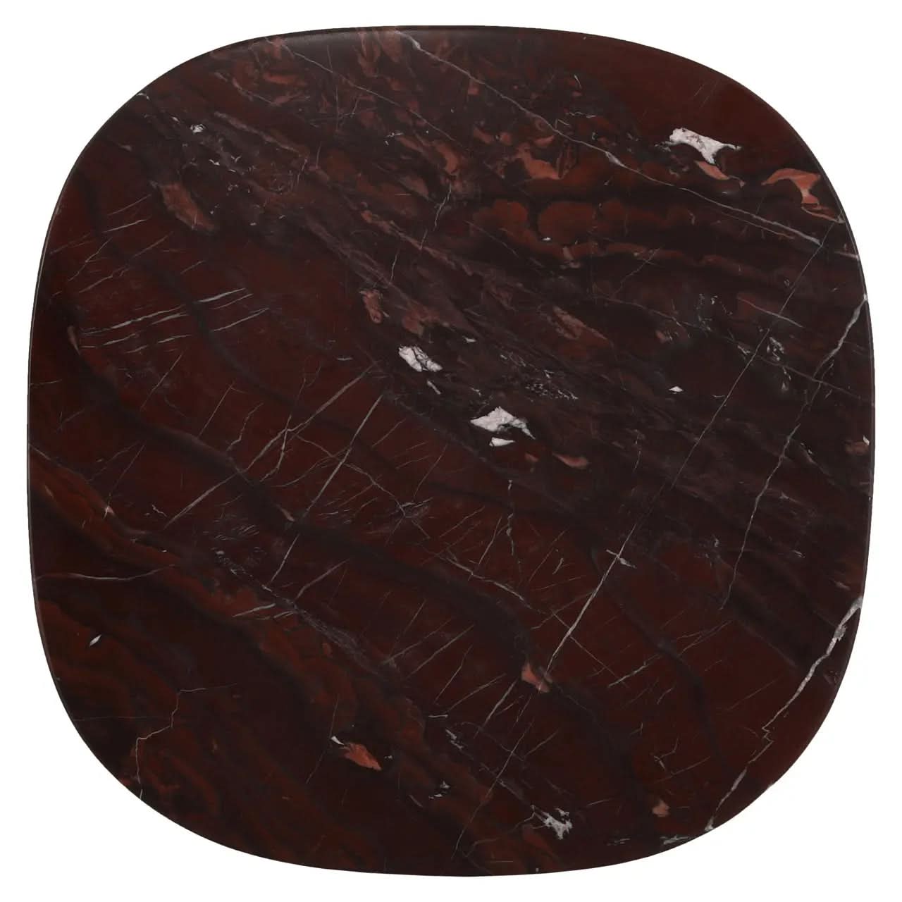 Richmond Interiors Orchid Burgundy End Table   Nicholas John Interiors