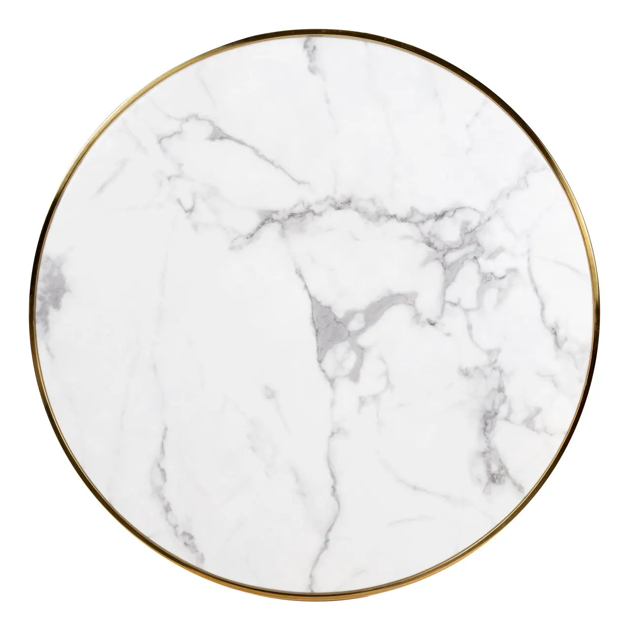 Richmond Interiors Osteria 80cm Bistro Table in Black/White