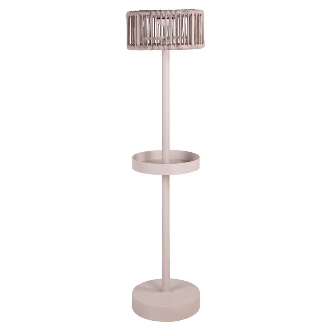 Richmond Interiors Outdoor Lunar Light Beige Floor Lamp   Nicholas John Interiors