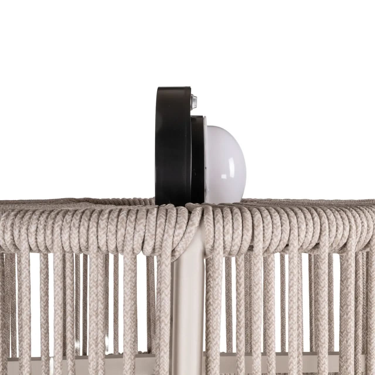 Richmond Interiors Outdoor Lunar Light Beige Floor Lamp   Nicholas John Interiors