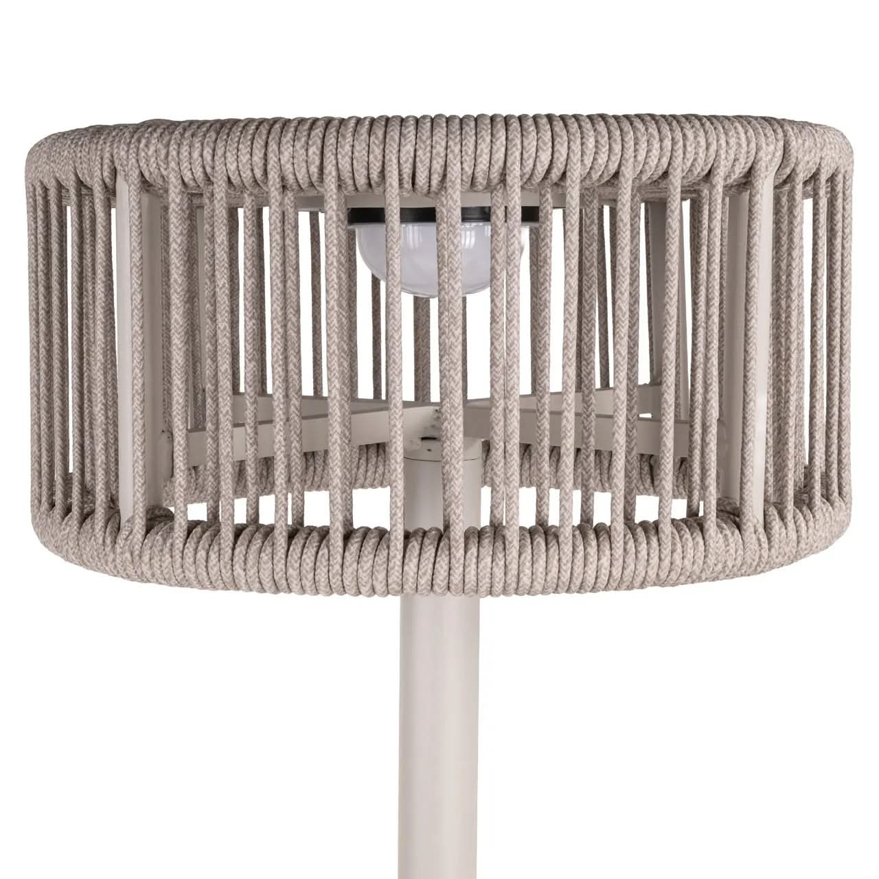 Richmond Interiors Outdoor Lunar Light Beige Floor Lamp   Nicholas John Interiors