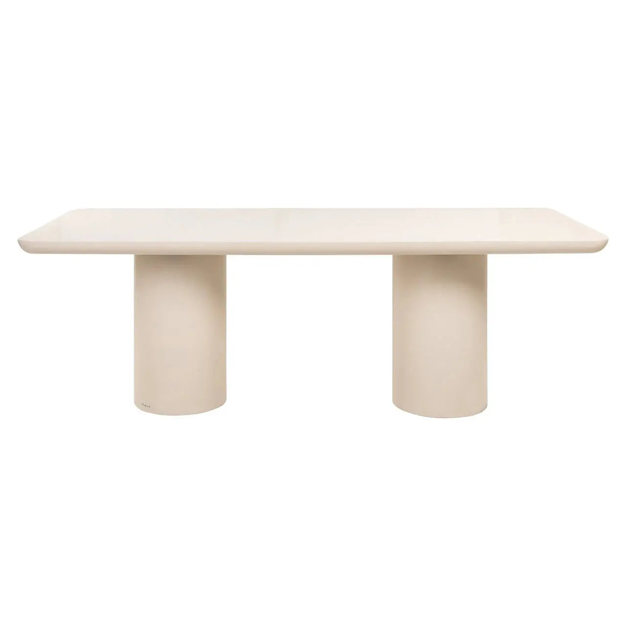 Richmond Interiors Outdoor Urban Bloom Sandstone 230cm Dining Table   Nicholas John Interiors