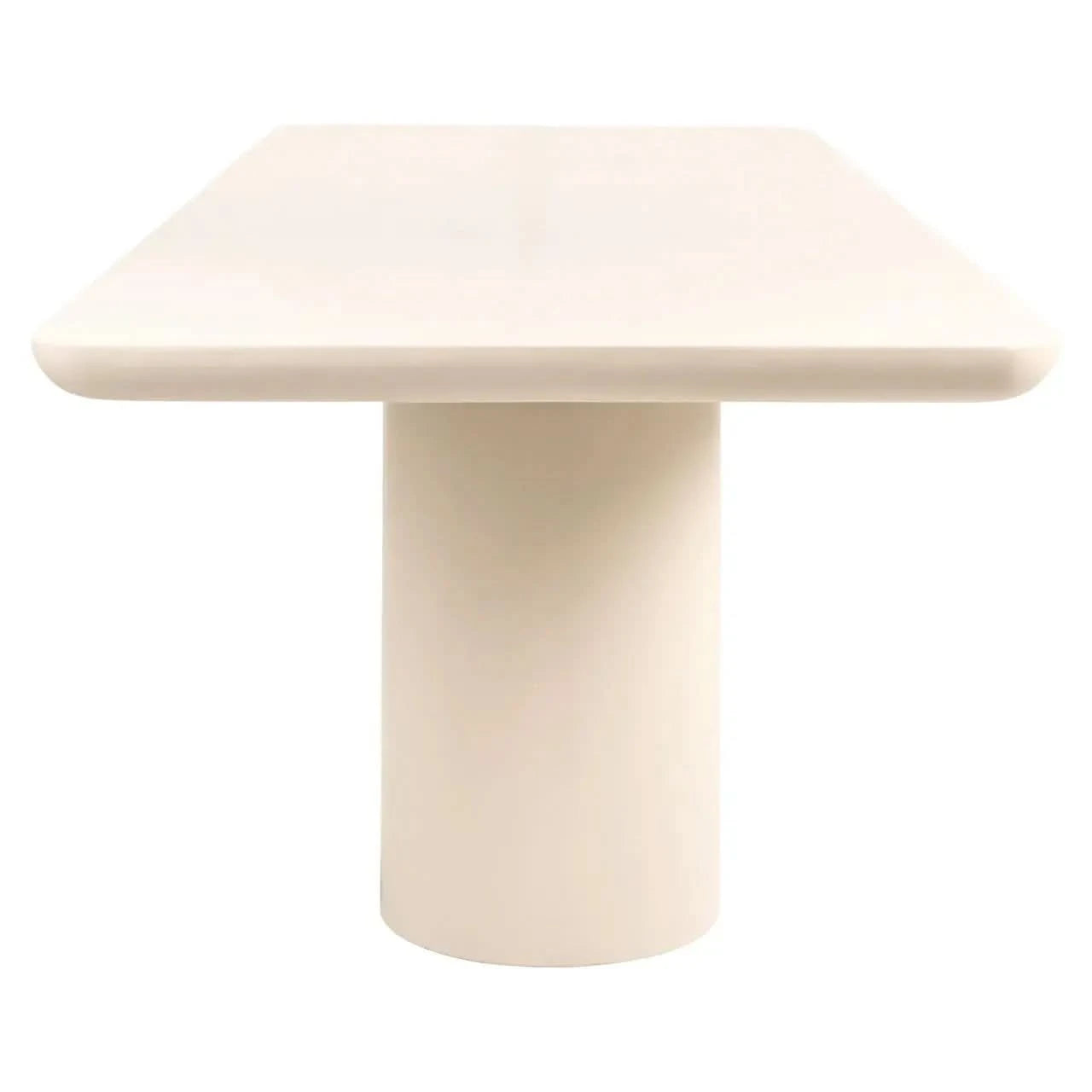 Richmond Interiors Outdoor Urban Bloom Sandstone 230cm Dining Table   Nicholas John Interiors