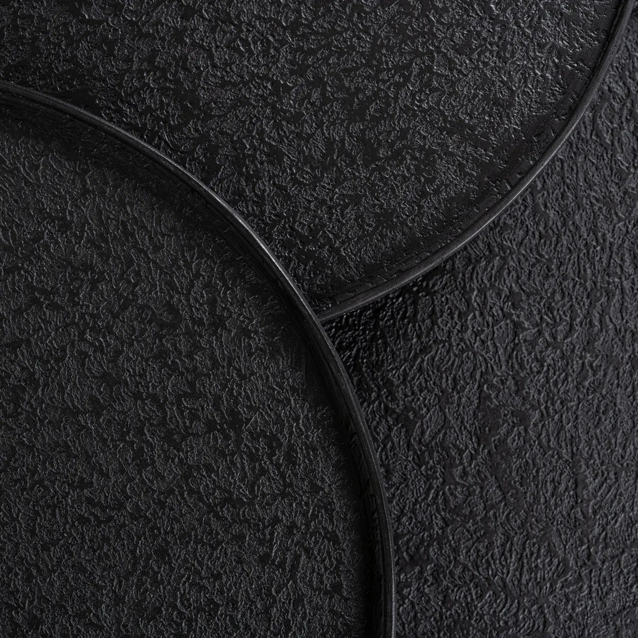 Richmond Interiors Oxford Set of 3 Coffee Table in Black  Nicholas John Interiors