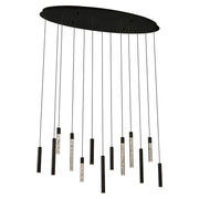 Richmond Interiors Oxley Large Chandelier in Bronze  Nicholas John Interiors