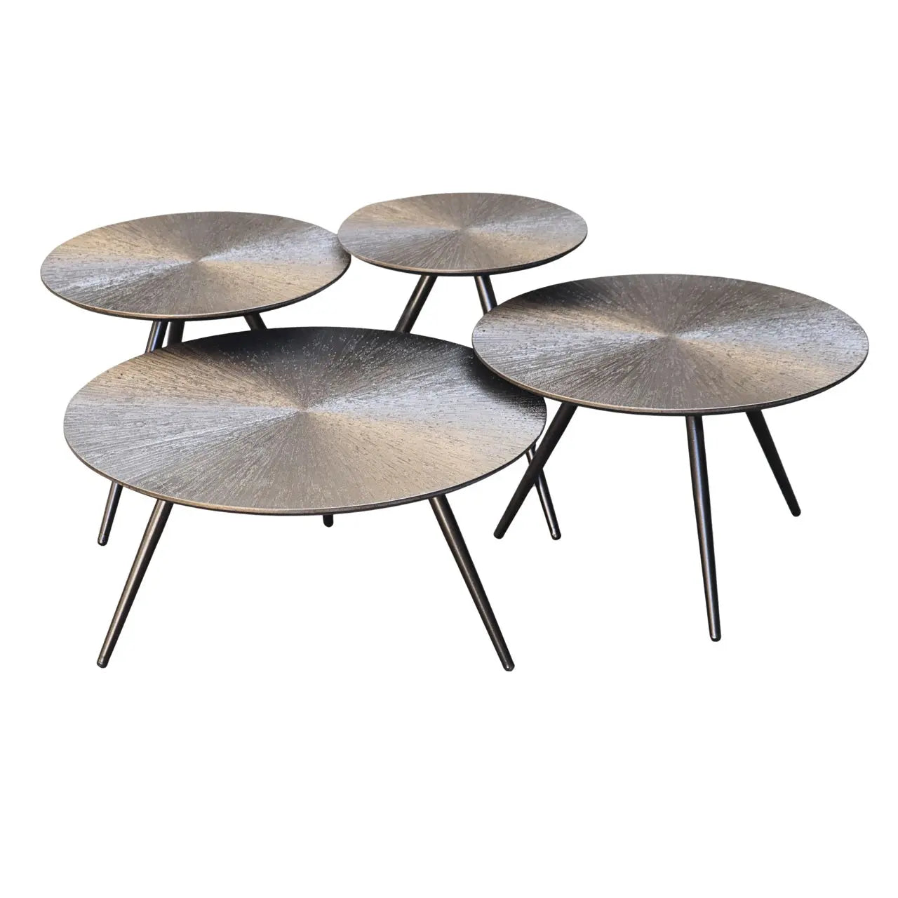 Richmond Interiors Quadra Brunzae Coffee Table (Set of 4)