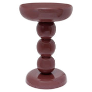 Richmond Interiors Reid Burgundy End Table   Nicholas John Interiors