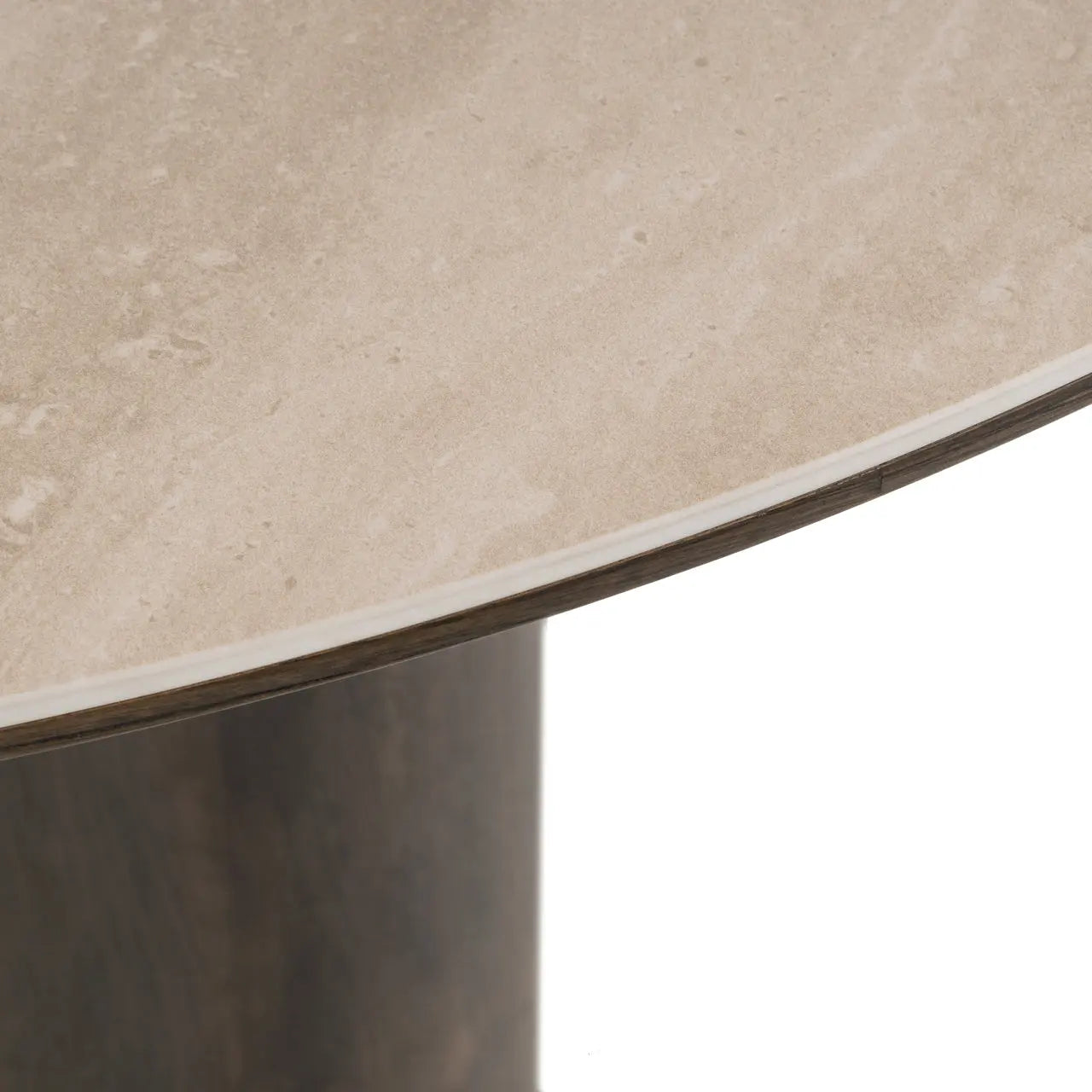 Richmond Interiors Ritz 120cm Dining Table in Brown  Nicholas John Interiors