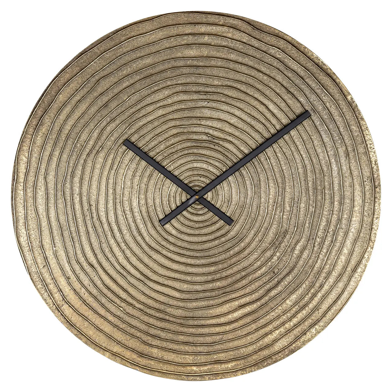 Richmond Interiors Roan Clock in Gold  Nicholas John Interiors