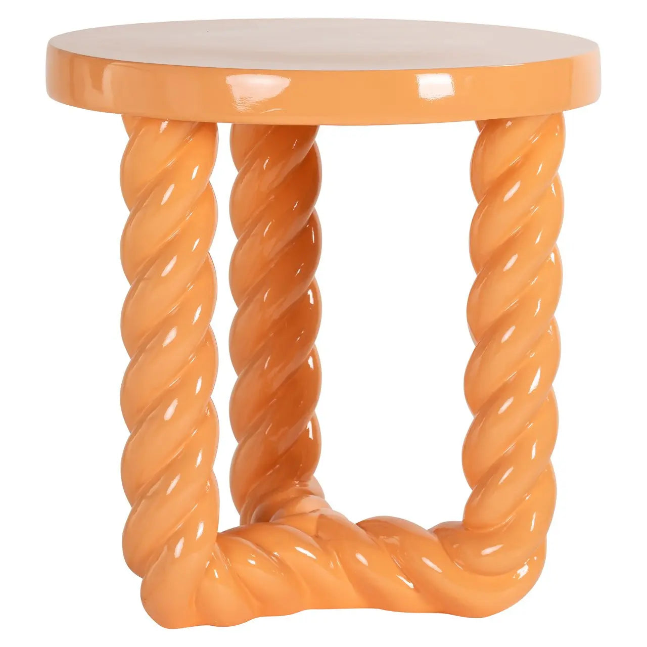 Richmond Interiors Rosly Orange End Table  Nicholas John Interiors