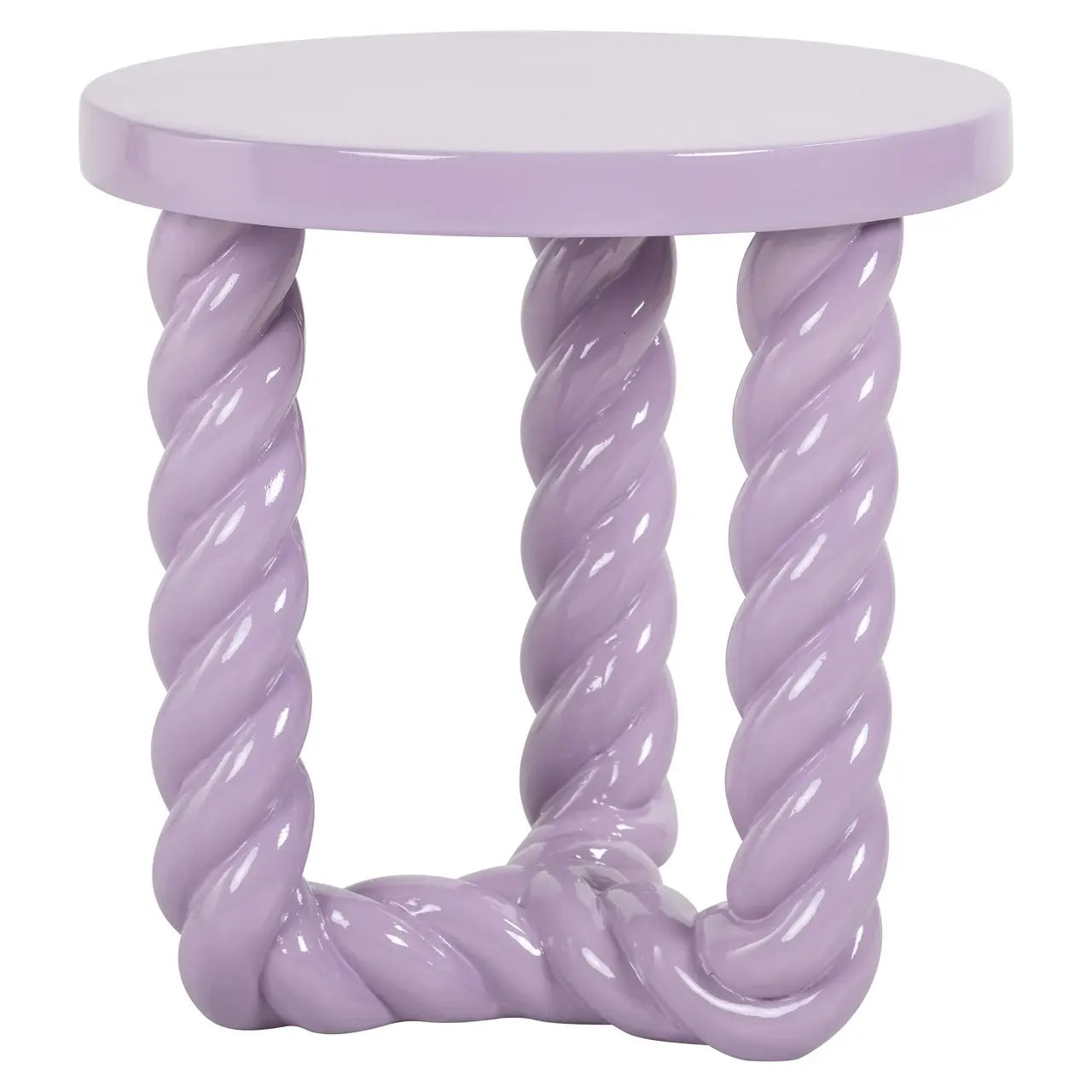 Richmond Interiors Rosly Purple End Table  Nicholas John Interiors