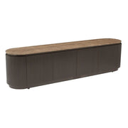 Richmond Interiors Russo Brown 4-Doors TV Cabinet   Nicholas John Interiors