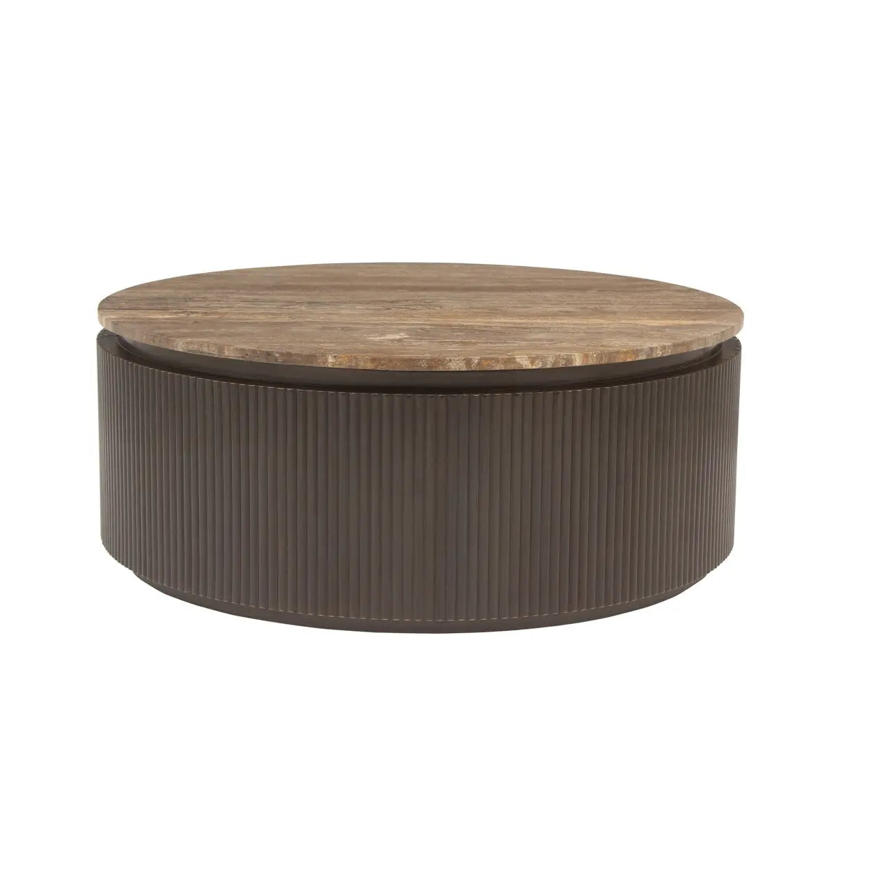 Richmond Interiors Russo Brown 90cm Coffee Table   Nicholas John Interiors