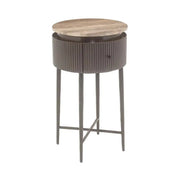 Richmond Interiors Russo Brown End Table   Nicholas John Interiors