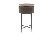 Richmond Interiors Russo Brown End Table   Nicholas John Interiors