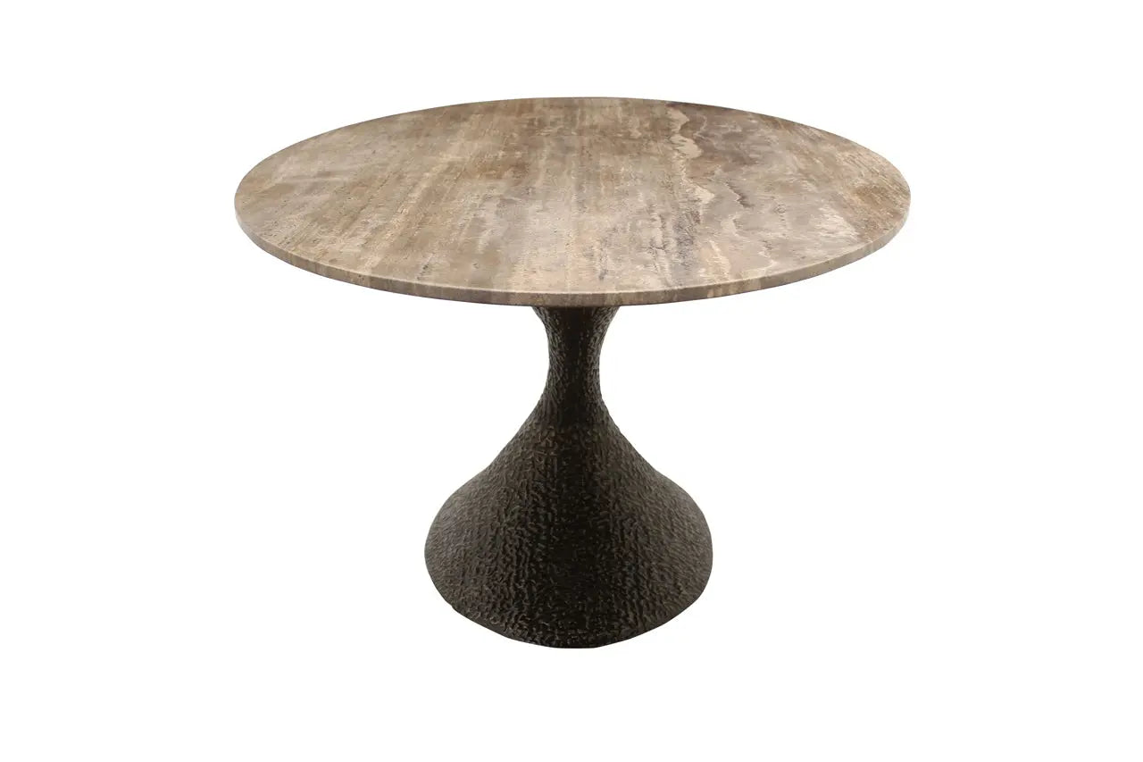 Richmond Interiors Russo Brown Oval 235cm Dining Table   Nicholas John Interiors