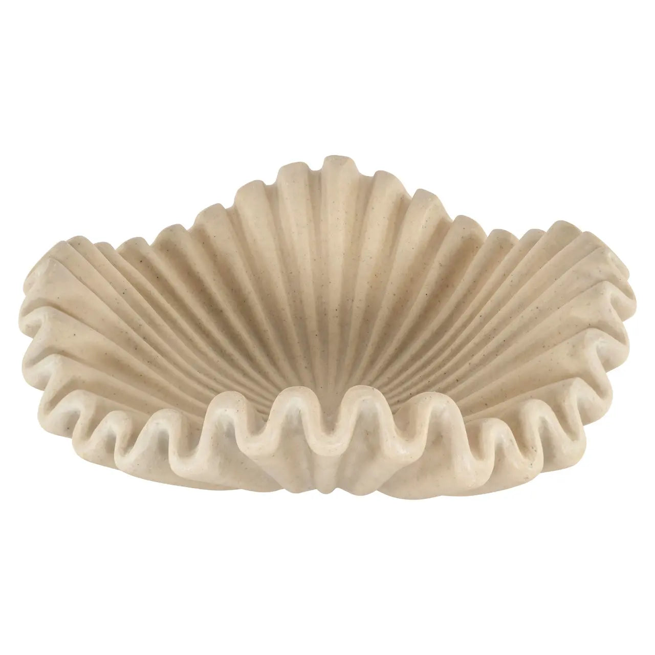 Richmond Interiors Sabah Bowl in White   Nicholas John Interiors