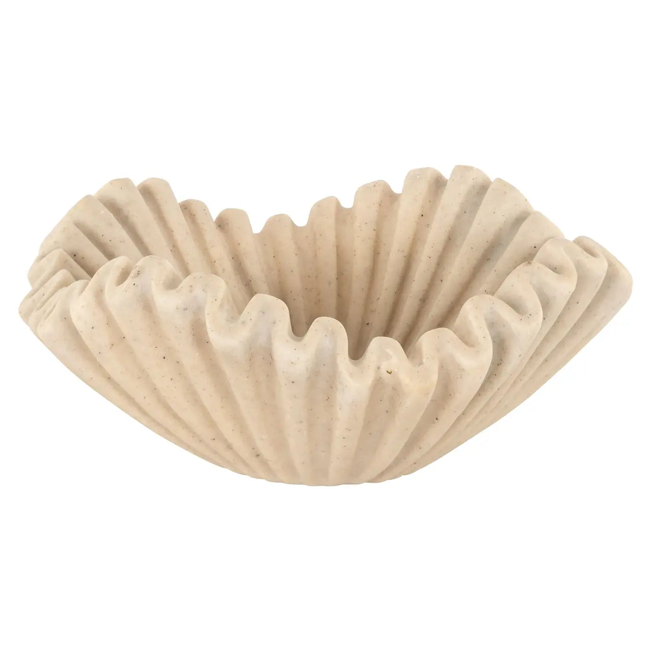 Richmond Interiors Sadia Bowl Sadia in White   Nicholas John Interiors