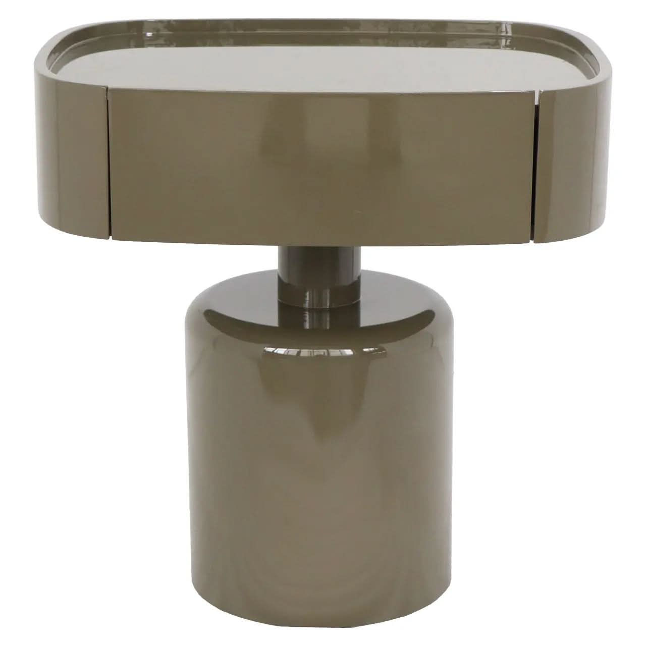 Richmond Interiors Sage Clay Green Nightstand   Nicholas John Interiors