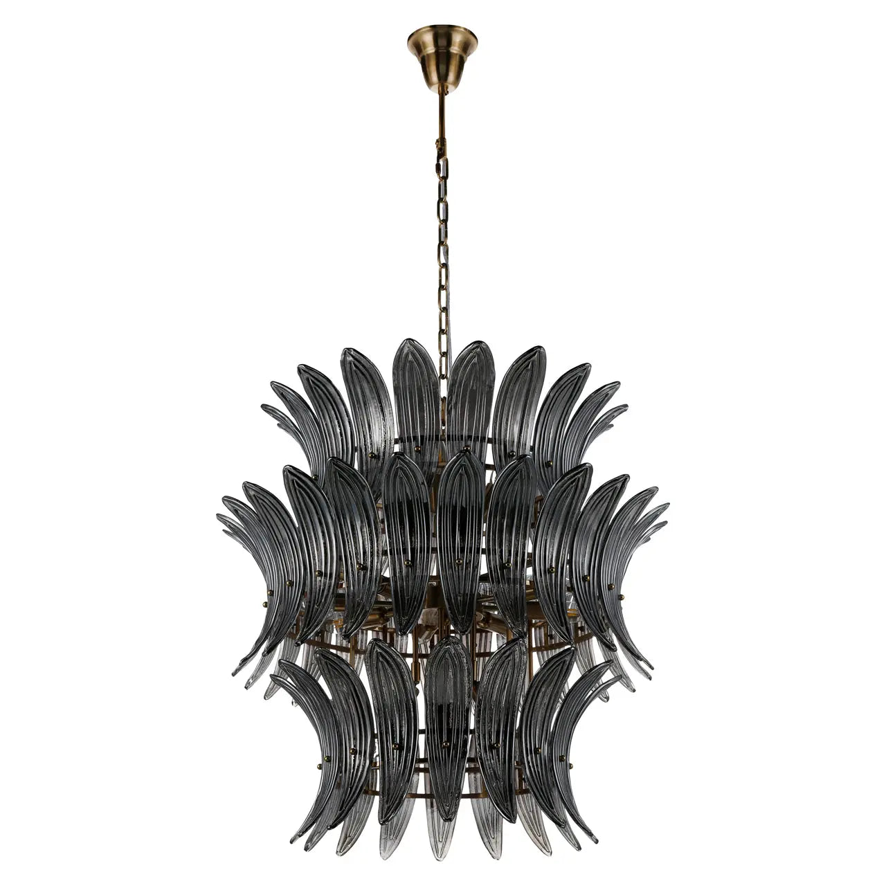 Richmond Interiors Salina Chandelier in Smoke  Nicholas John Interiors