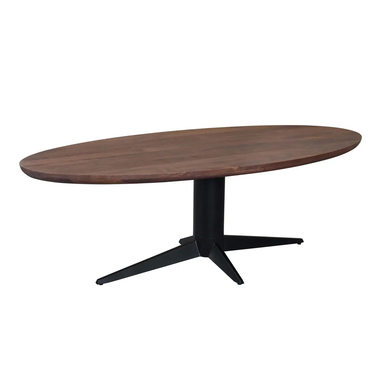 Richmond Interiors Stafford Spicebrown Oval 230cm Dining Table   Nicholas John Interiors