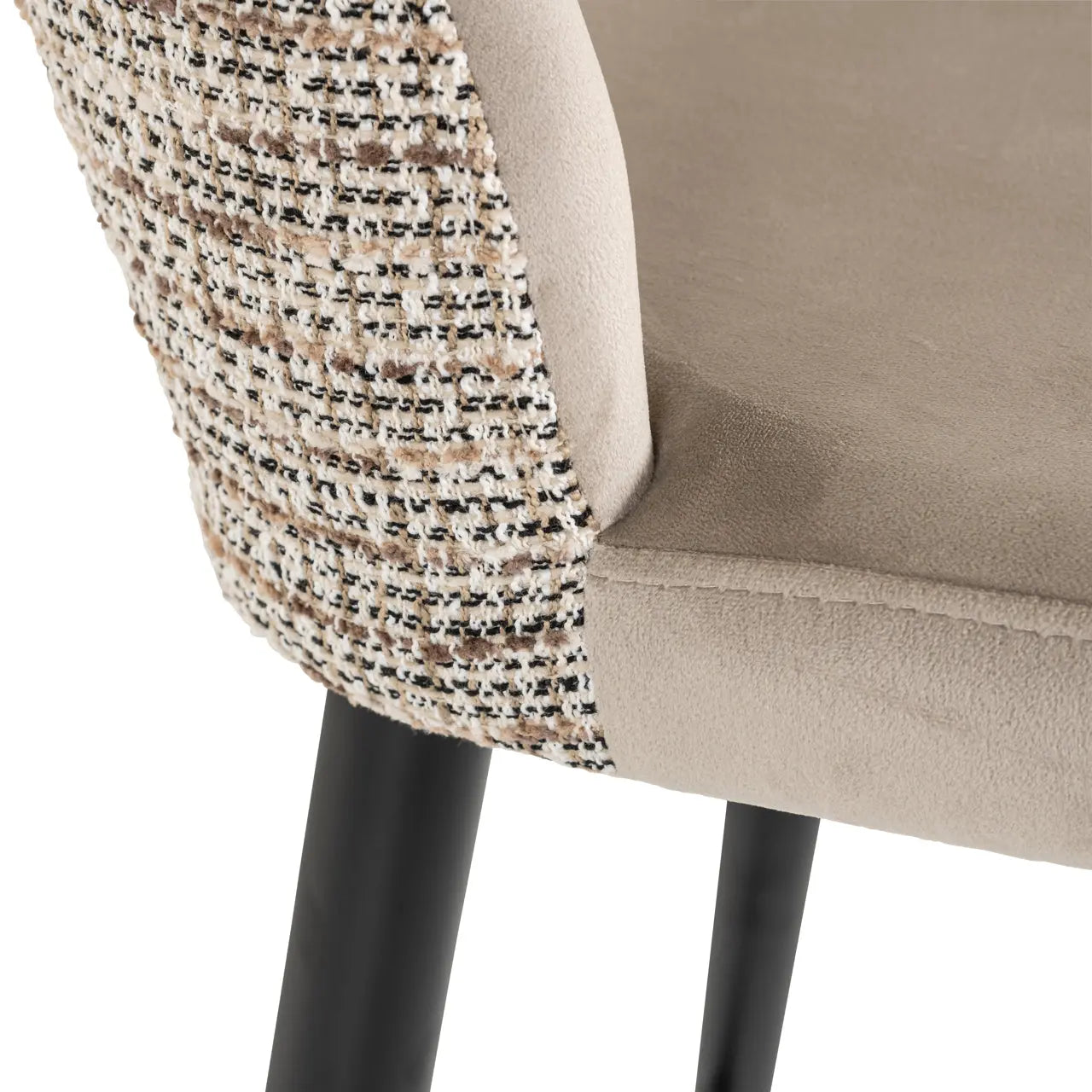 Richmond Interiors Tabitha Bar Stool in Trendy Nature   Nicholas John Interiors