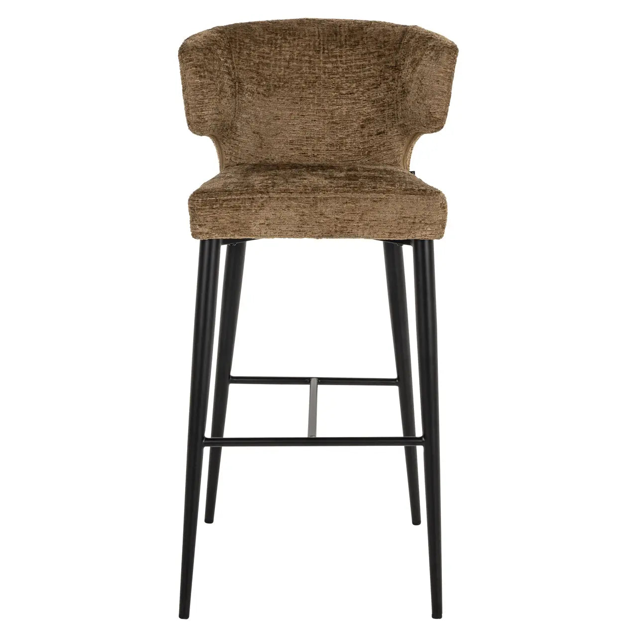 Richmond Interiors Taylor Bar Stool in Brandy Fusion  Nicholas John Interiors