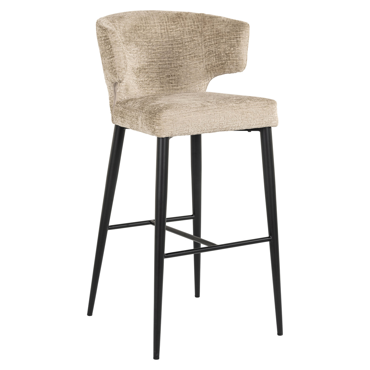 Richmond Interiors Taylor Bar Stool in Desert Fusion  Nicholas John Interiors