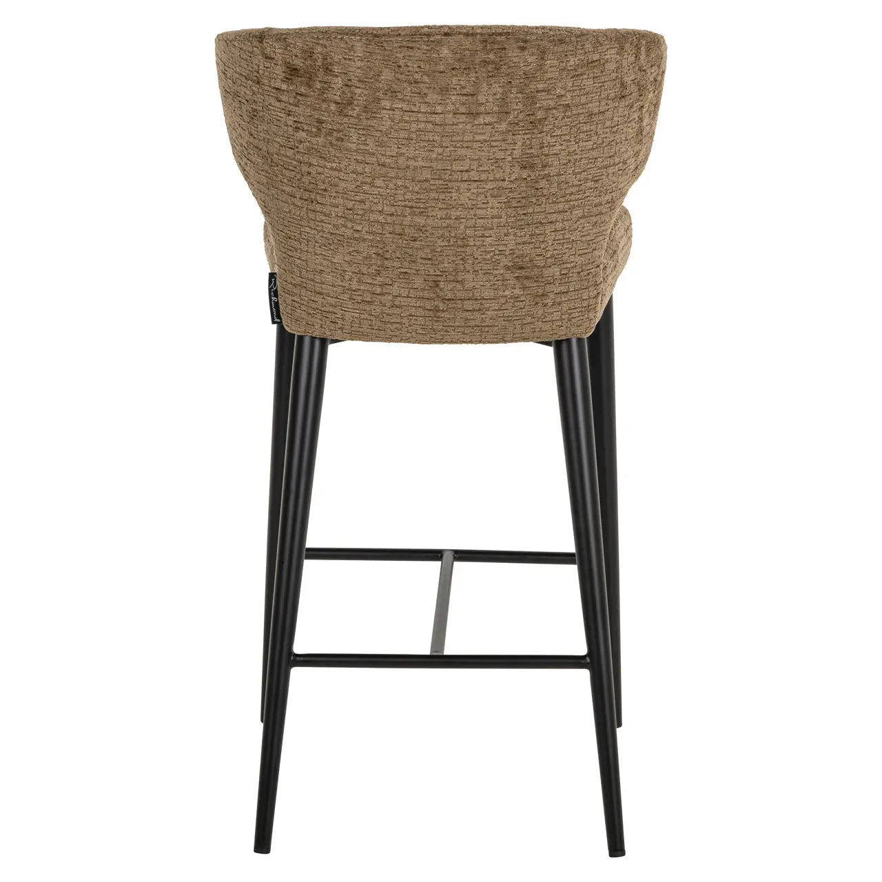 Richmond Interiors Taylor Counter Stool in Brandy Fusion  Nicholas John Interiors