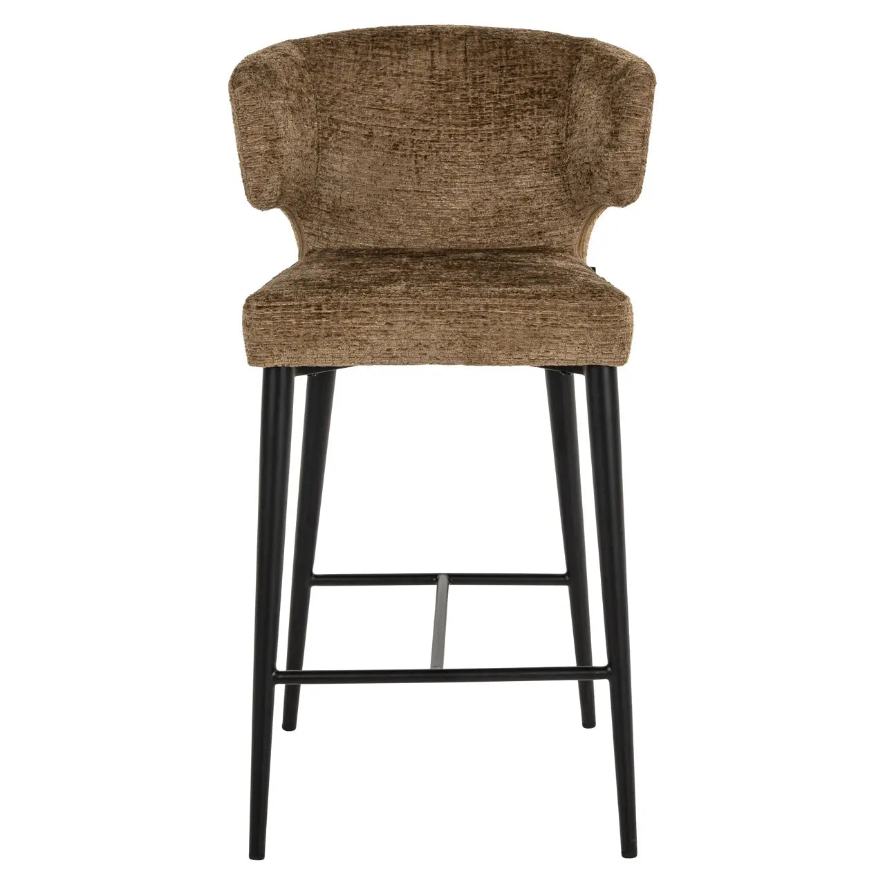 Richmond Interiors Taylor Counter Stool in Brandy Fusion  Nicholas John Interiors