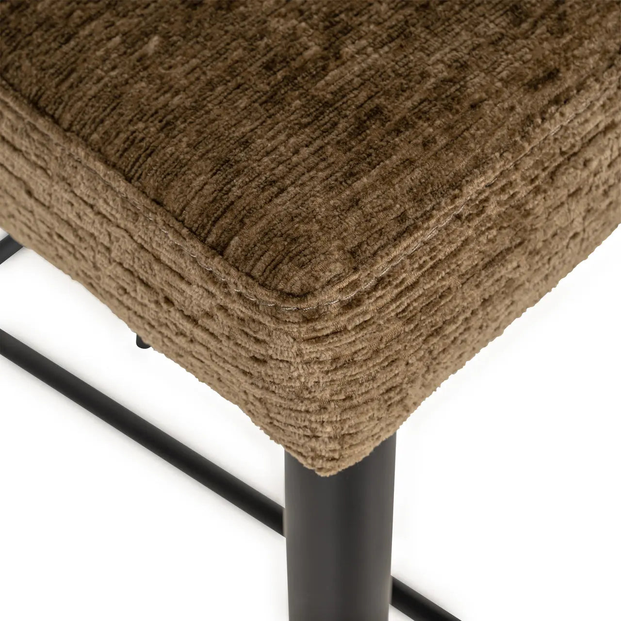 Richmond Interiors Taylor Counter Stool in Brandy Fusion  Nicholas John Interiors