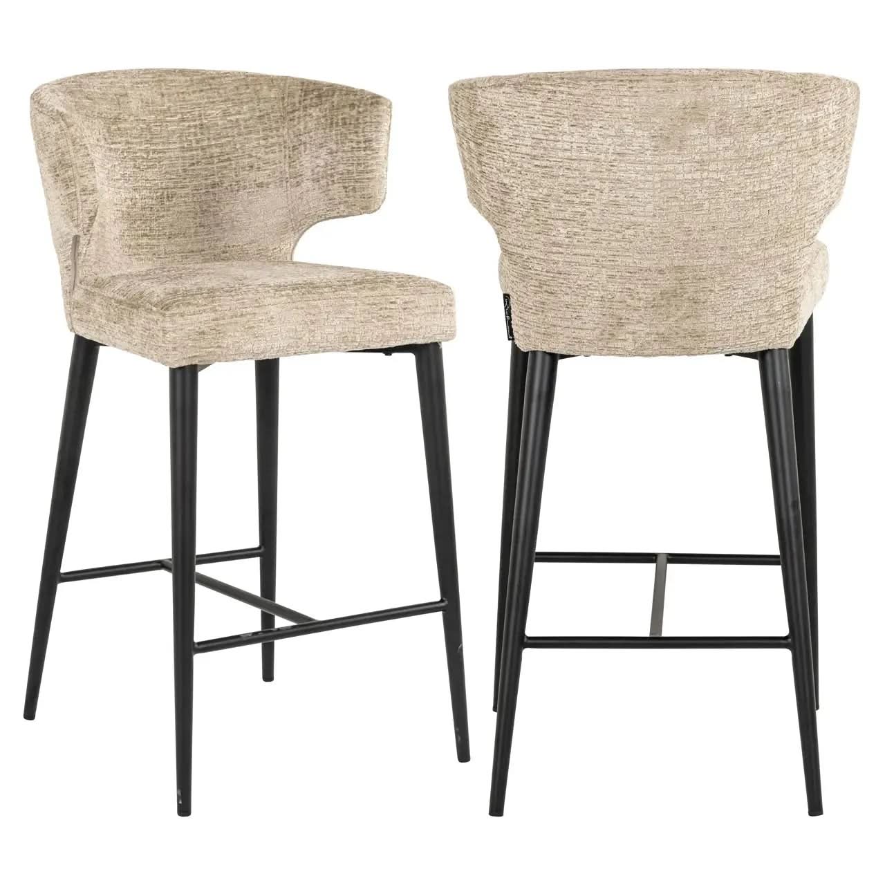 Richmond Interiors Taylor Counter Stool in Desert Fusion   Nicholas John Interiors