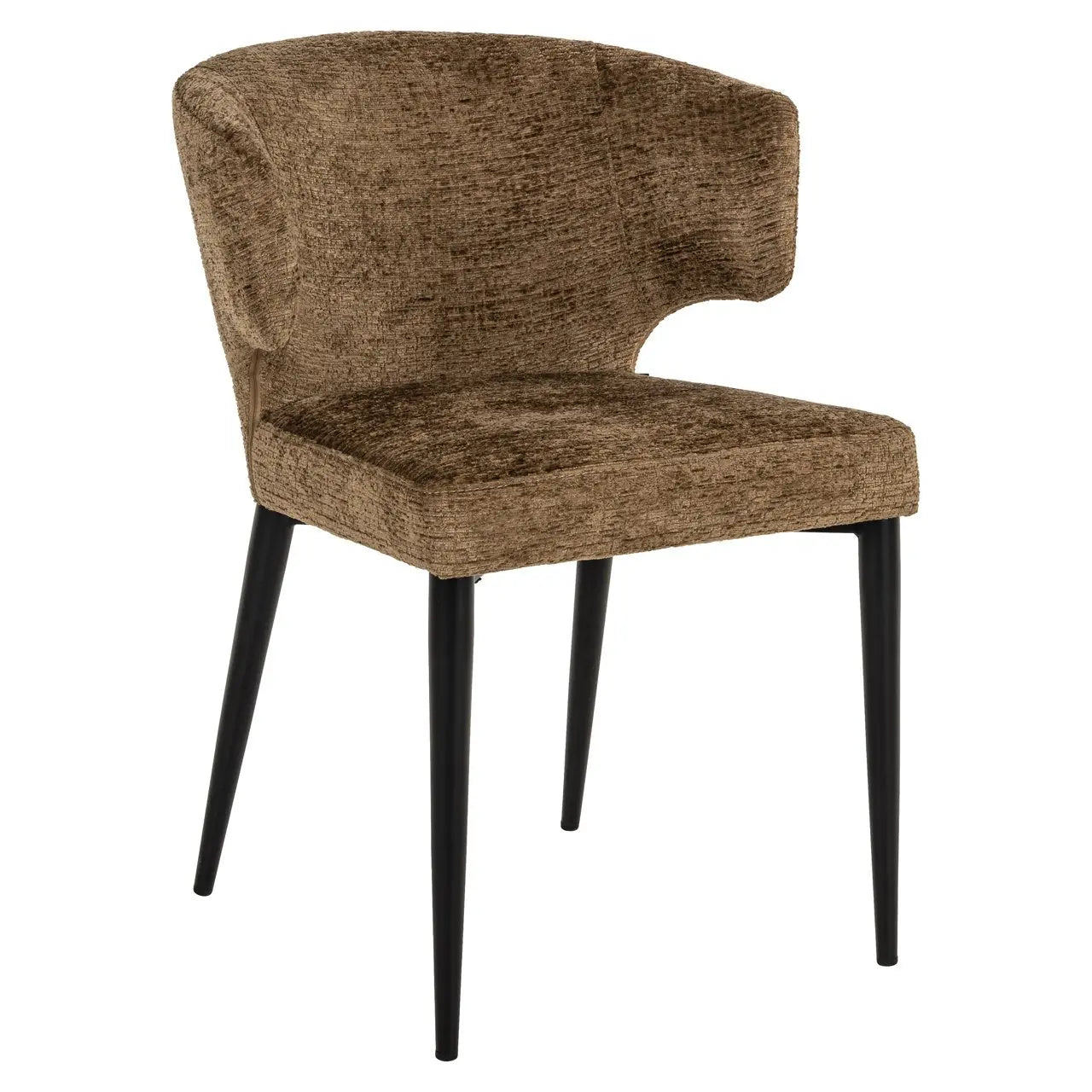Richmond Interiors Taylor Dining Chair in Brandy Fusion  Nicholas John Interiors