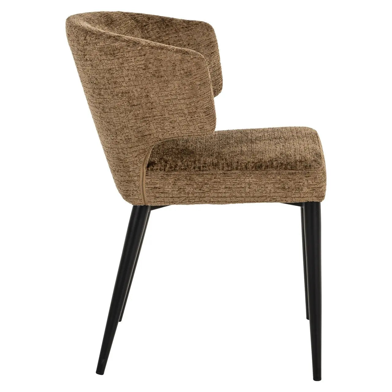 Richmond Interiors Taylor Dining Chair in Brandy Fusion  Nicholas John Interiors