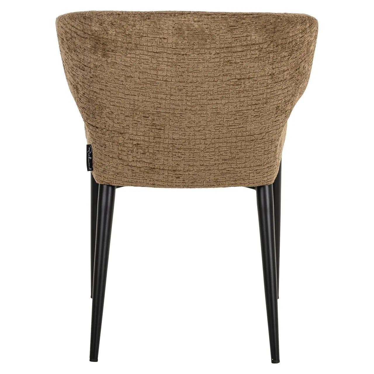 Richmond Interiors Taylor Dining Chair in Brandy Fusion  Nicholas John Interiors