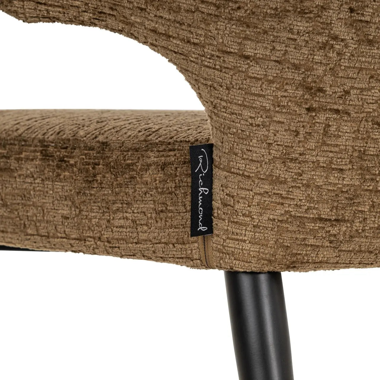 Richmond Interiors Taylor Dining Chair in Brandy Fusion  Nicholas John Interiors