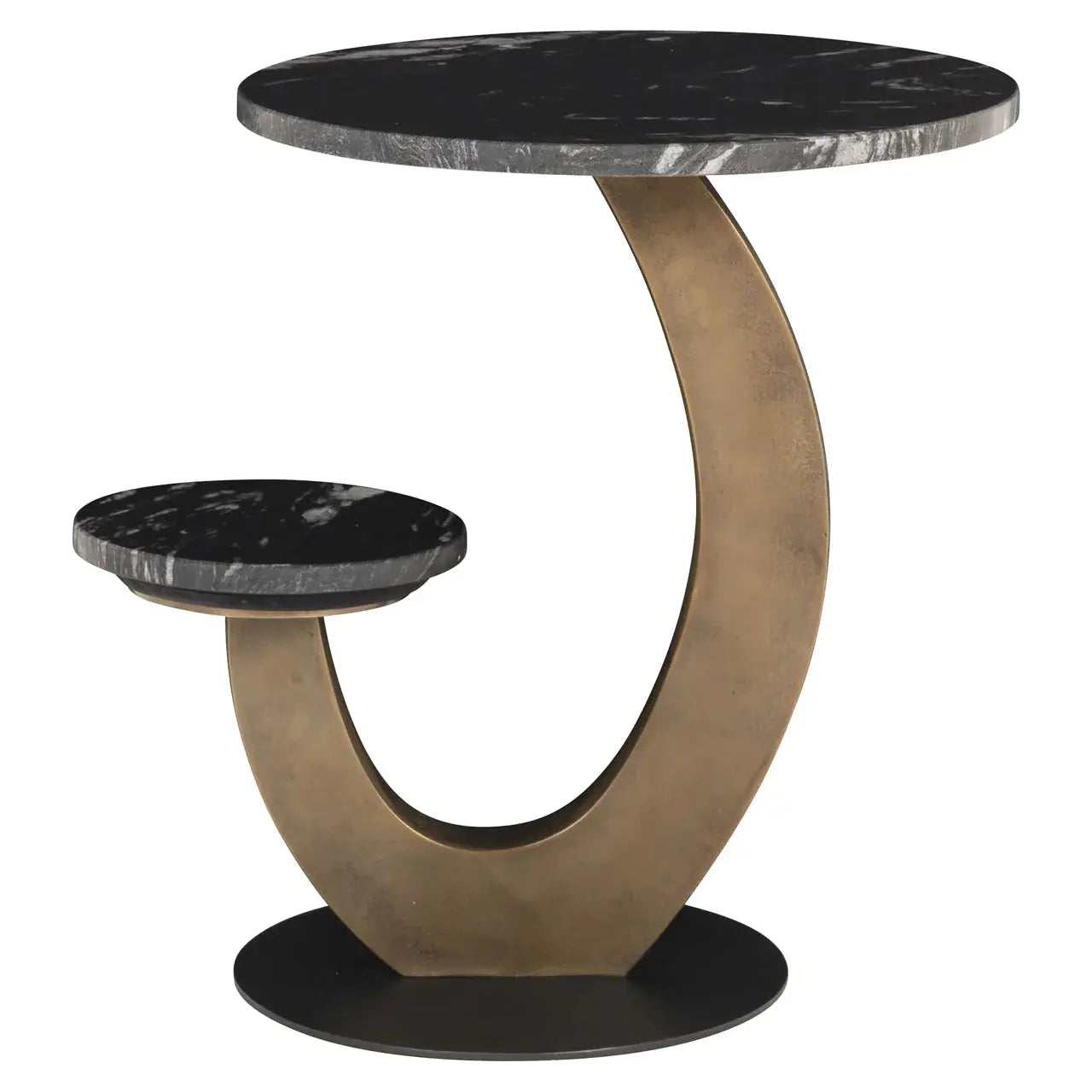 Richmond Interiors Tibby Black End Table   Nicholas John Interiors