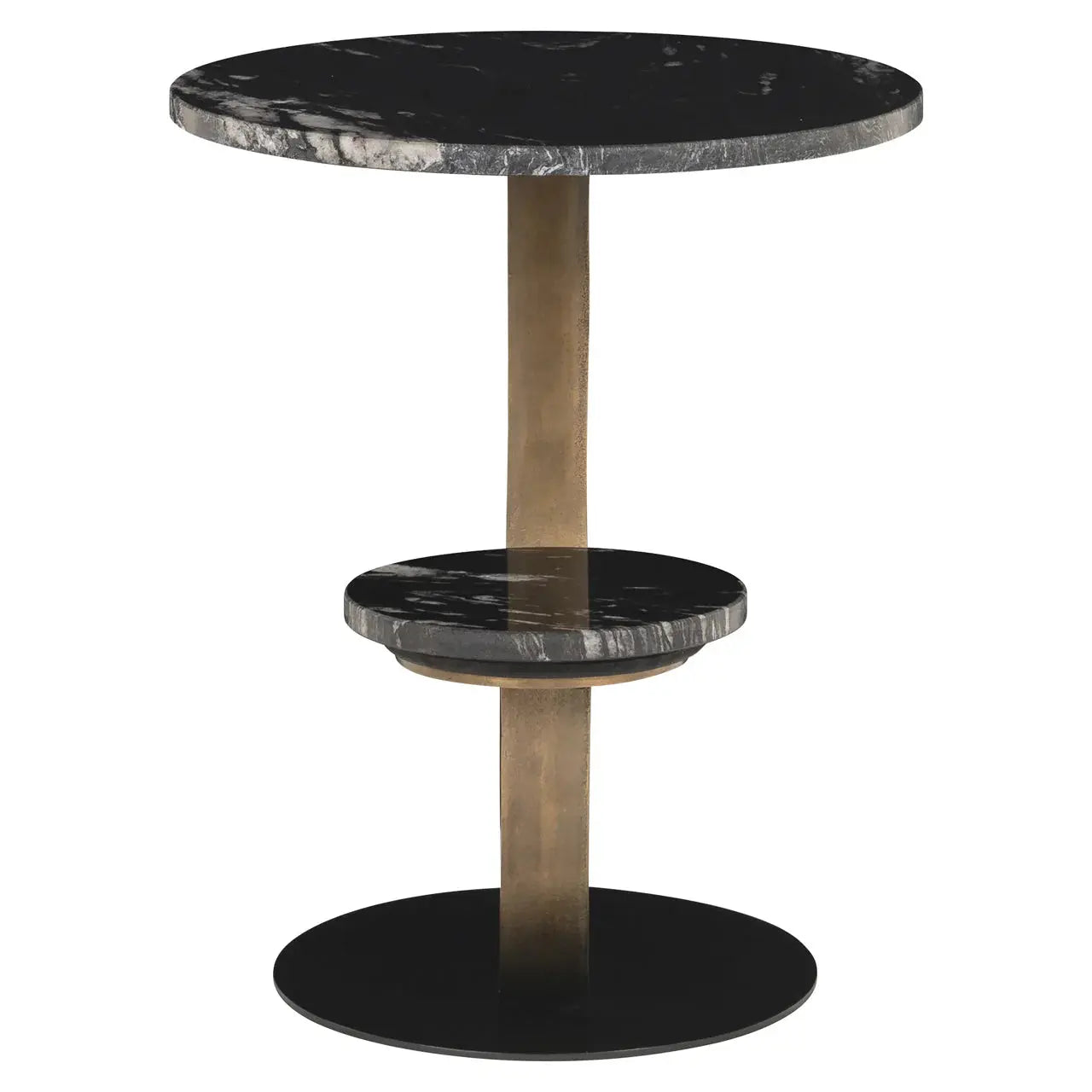 Richmond Interiors Tibby Black End Table   Nicholas John Interiors