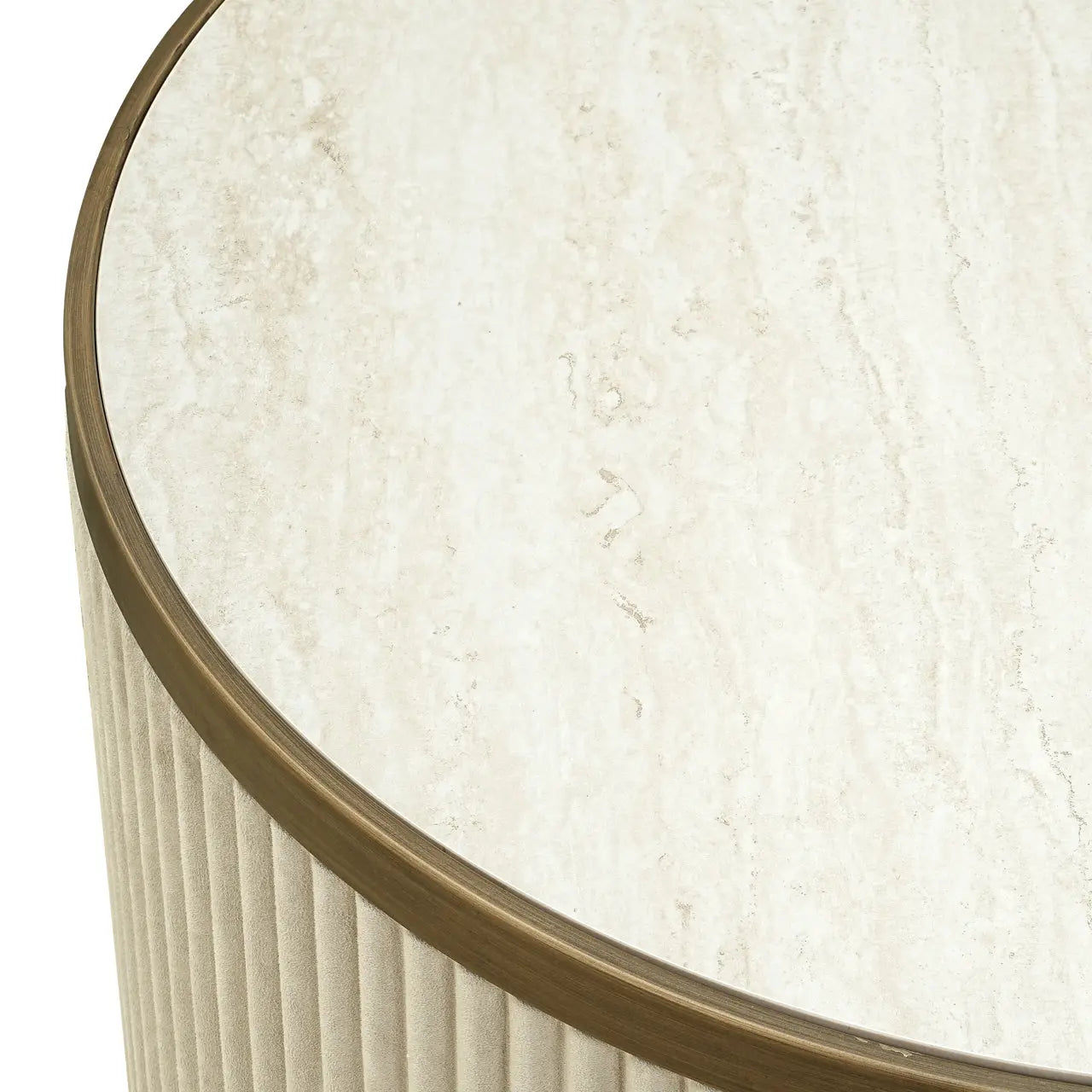 Richmond Interiors Tivoli Set of 2 Coffee Table in White   Nicholas John Interiors