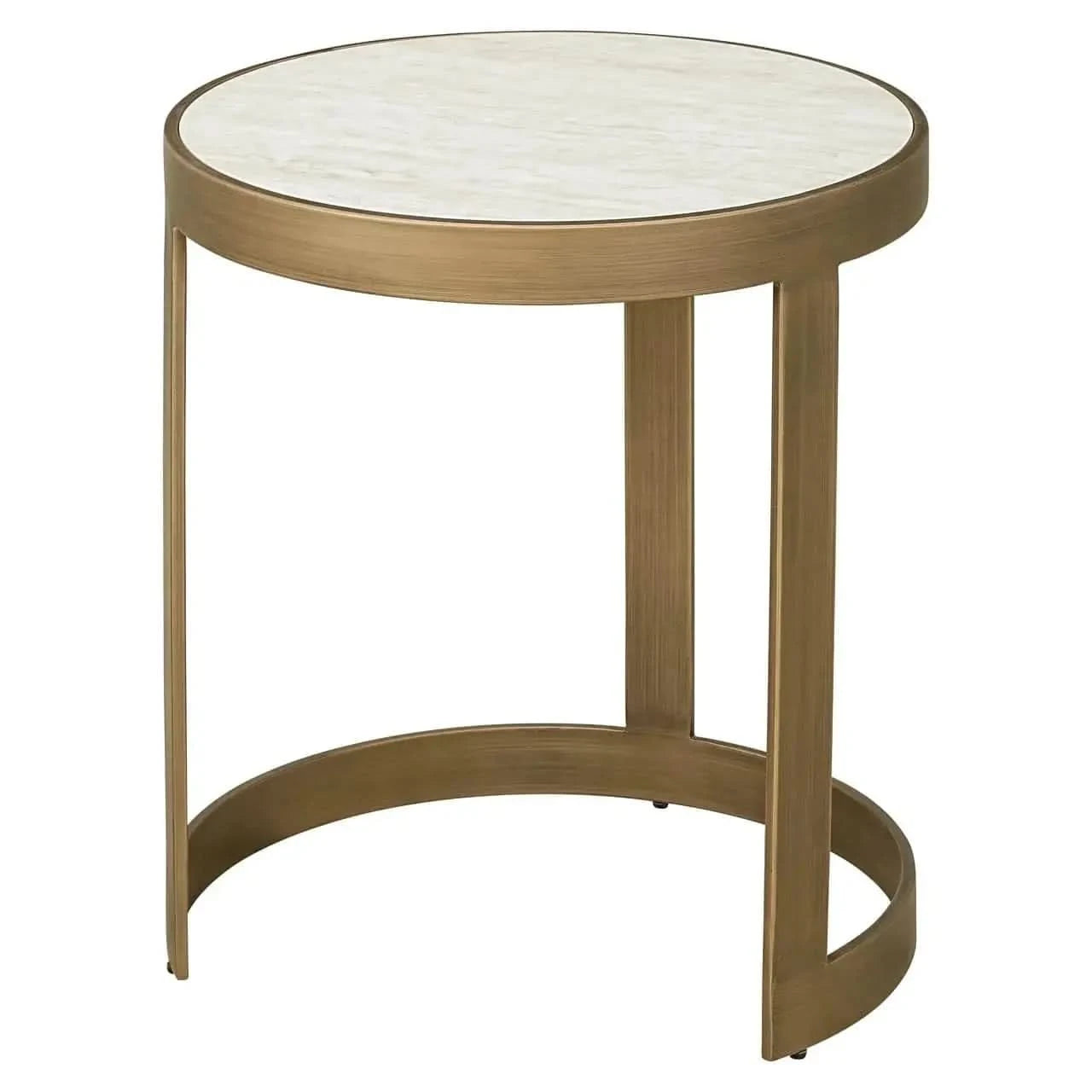 Richmond Interiors Tivoli White End Table (Set of 2)   Nicholas John Interiors