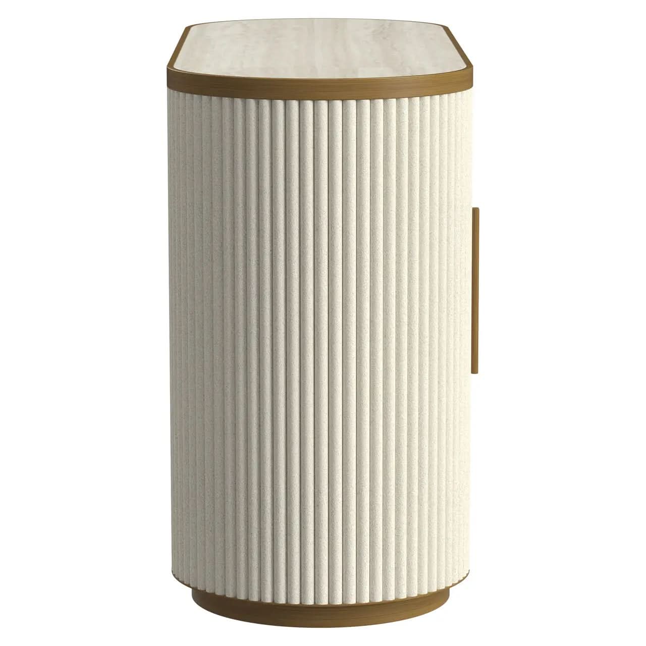 Richmond Interiors Tivoli White Sideboard   Nicholas John Interiors