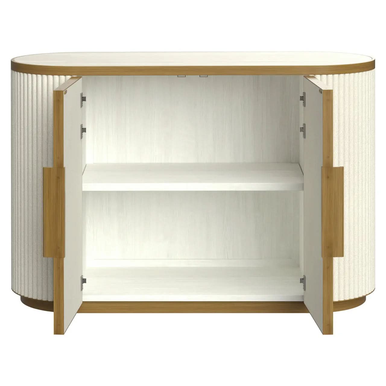 Richmond Interiors Tivoli White Sideboard   Nicholas John Interiors