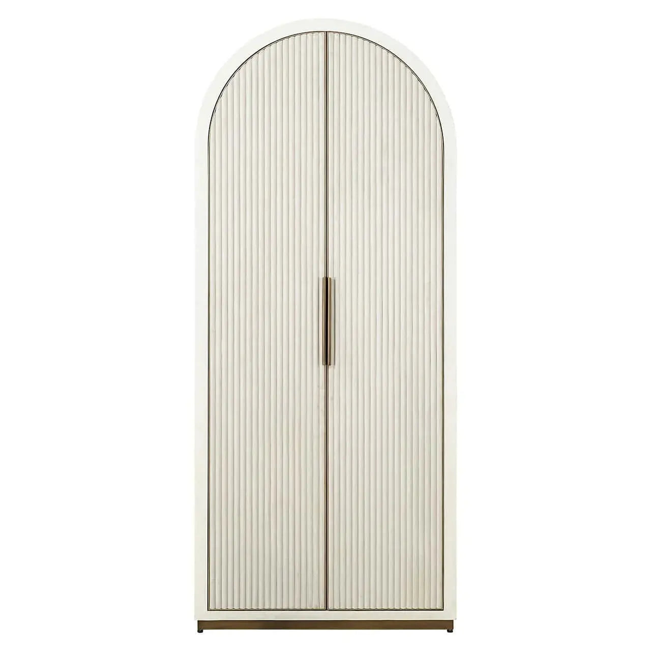 Richmond Interiors Tivoli White Storage Cabinet   Nicholas John Interiors