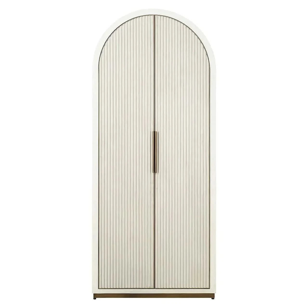 Richmond Interiors Tivoli White Storage Cabinet   Nicholas John Interiors